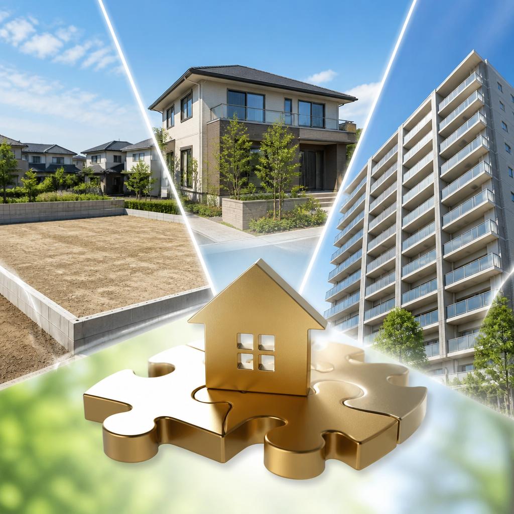 土地・戸建・マンション、不動産の共有持分も買取り！