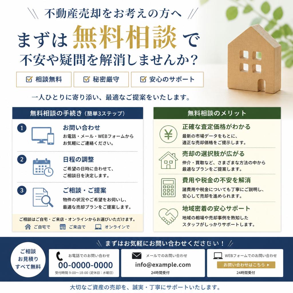 今すぐ無料相談を！