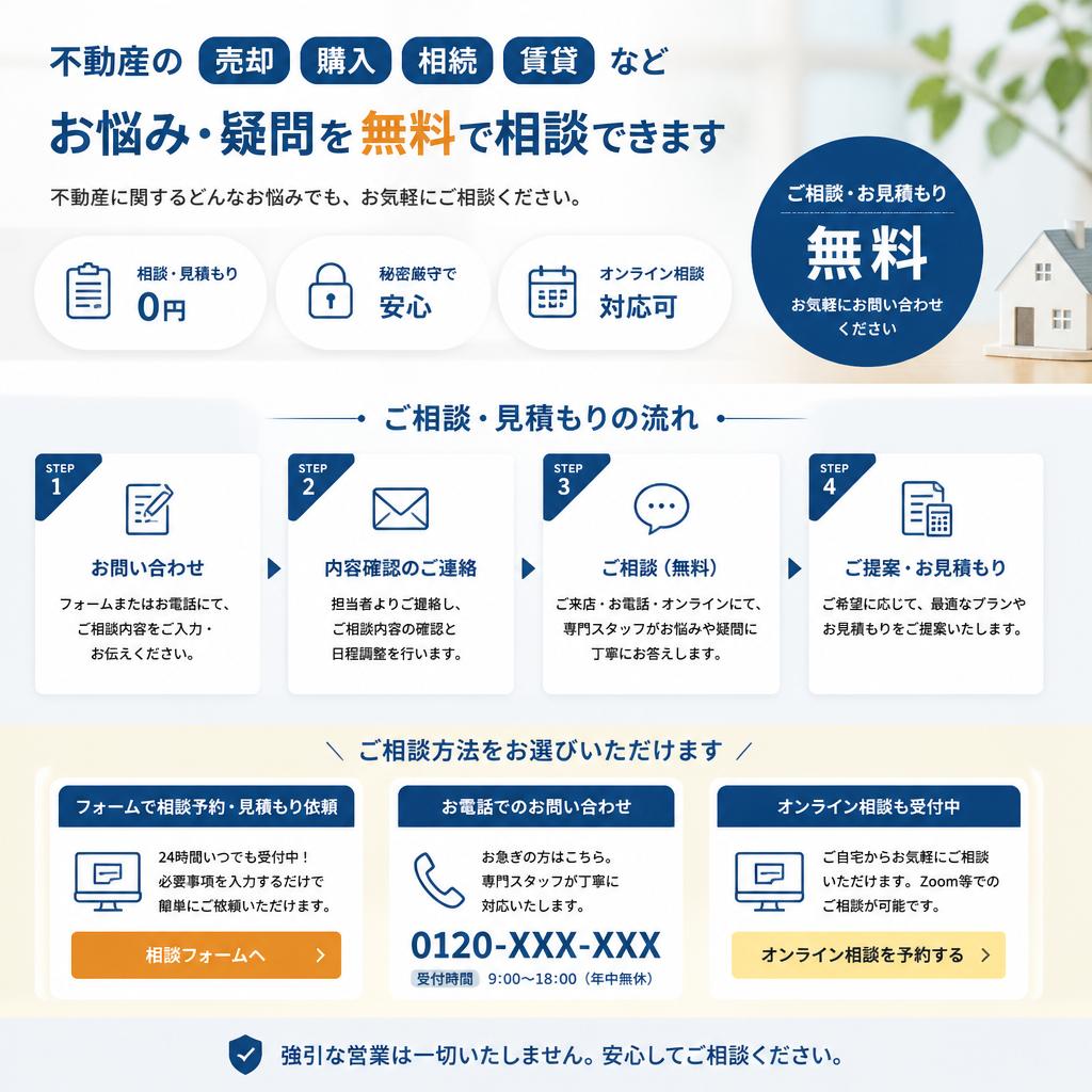 今すぐ無料相談 - あなたの不安を解消します！