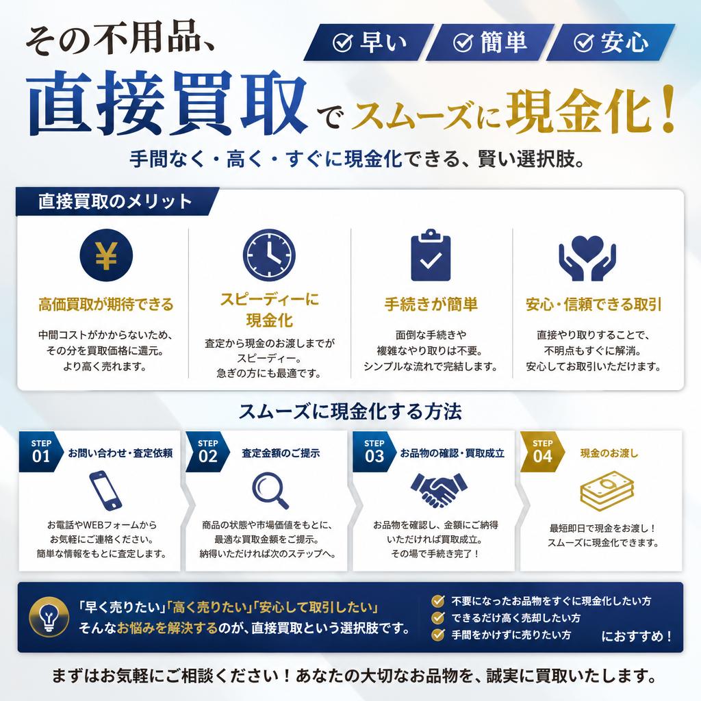 5. 直接買取のご案内