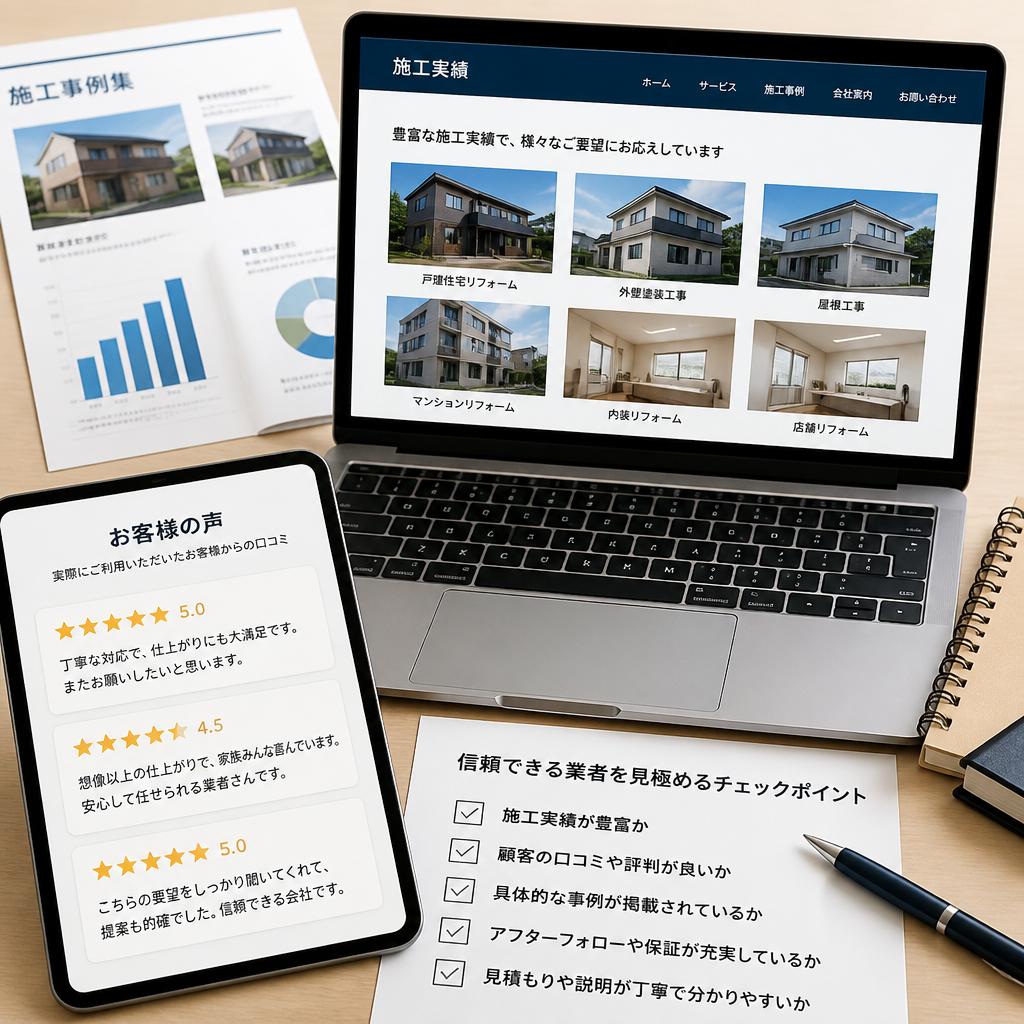 不動産業者の実績を確認しよう