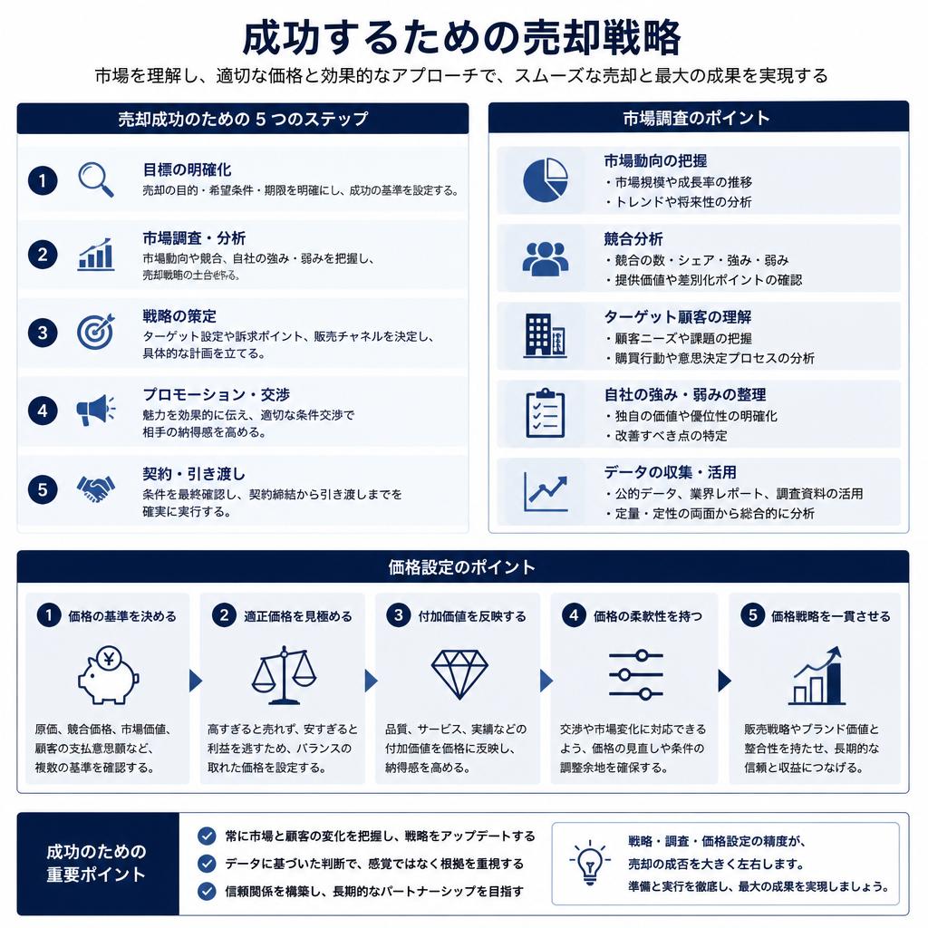売却戦略の立案