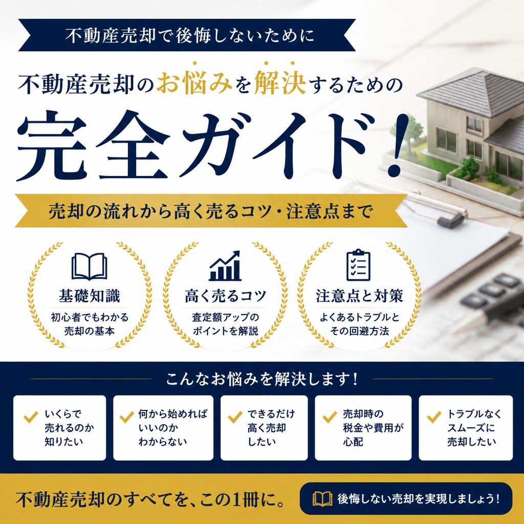 不動産売却のお悩みを解決するための完全ガイド！