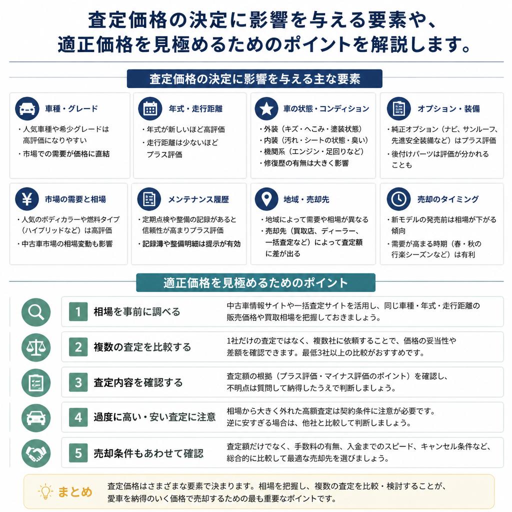 査定のポイント