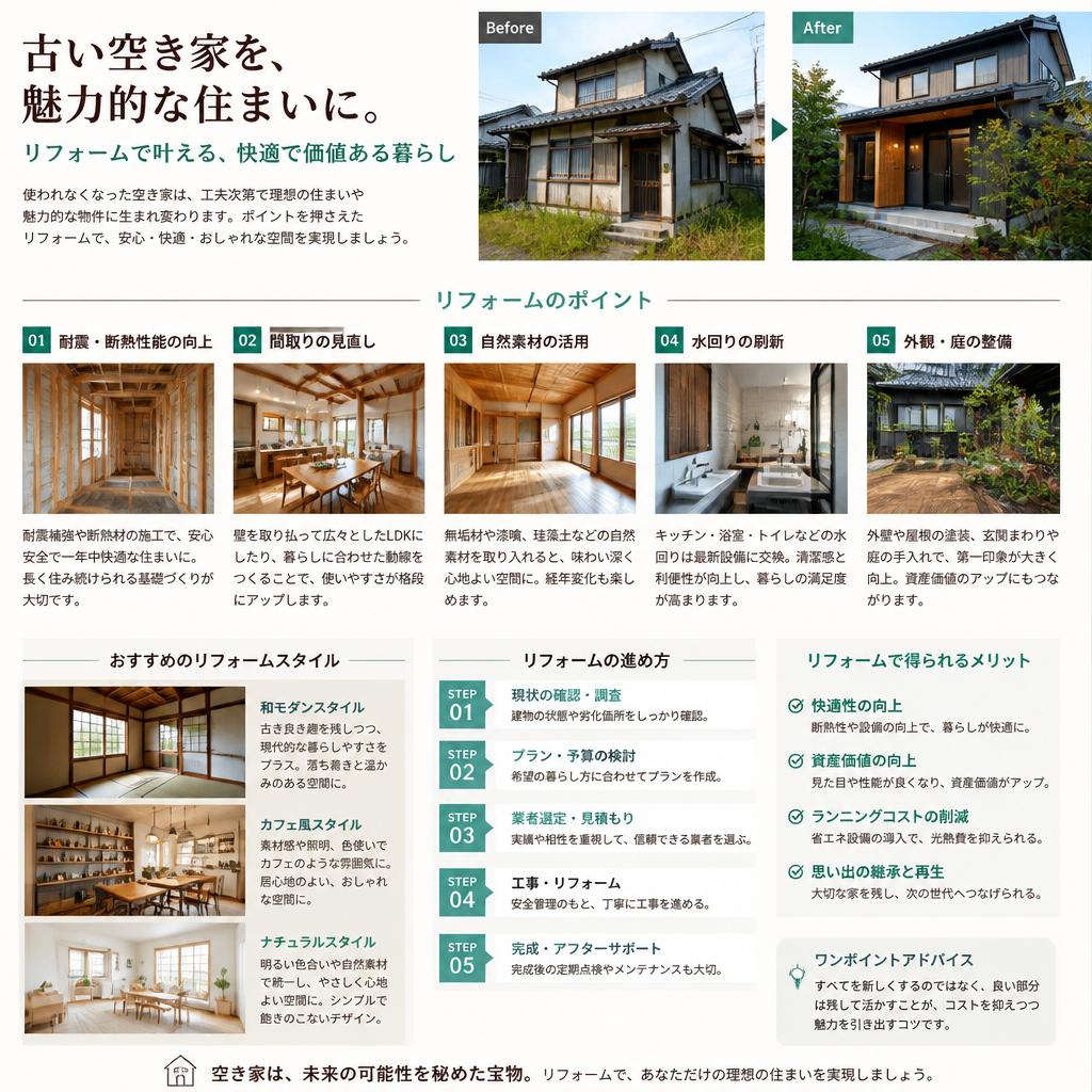 リフォームで資産価値を向上