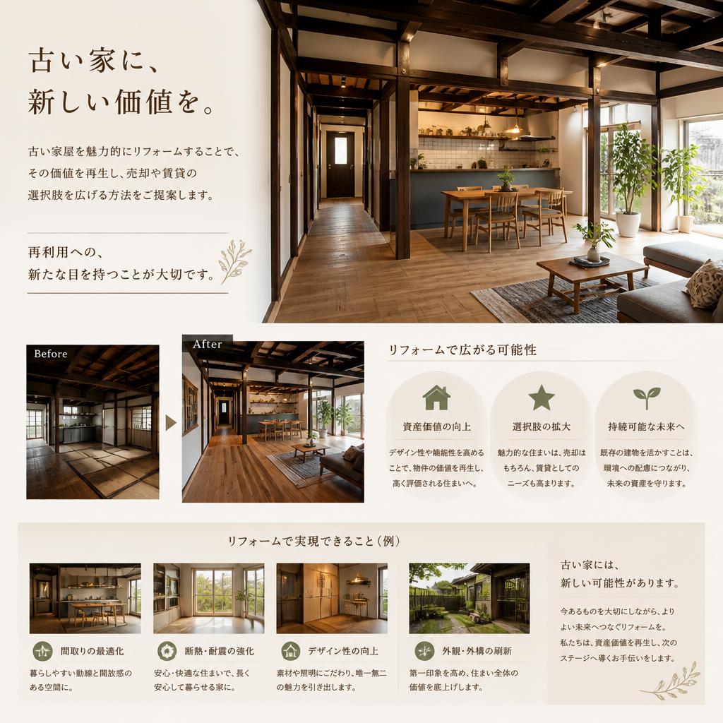 古家リフォームの提案