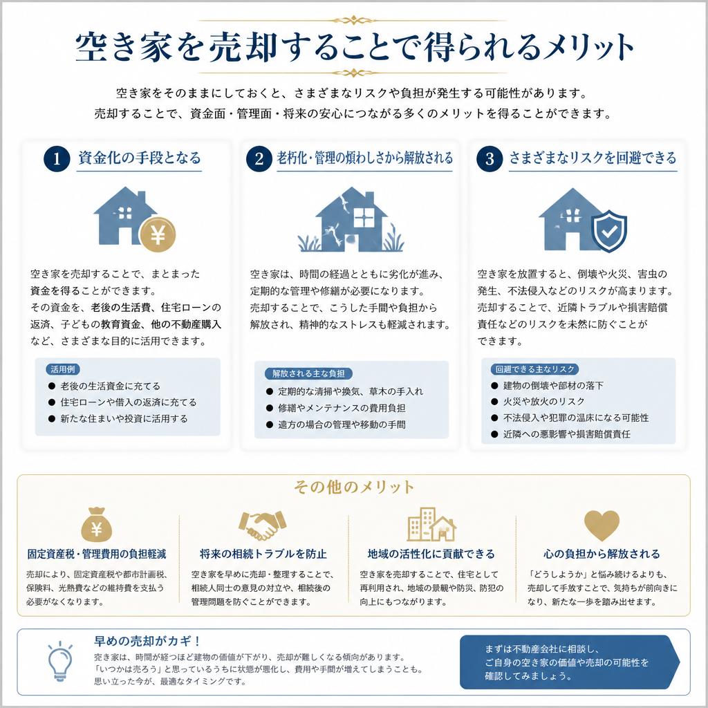 物件売却を検討するメリット