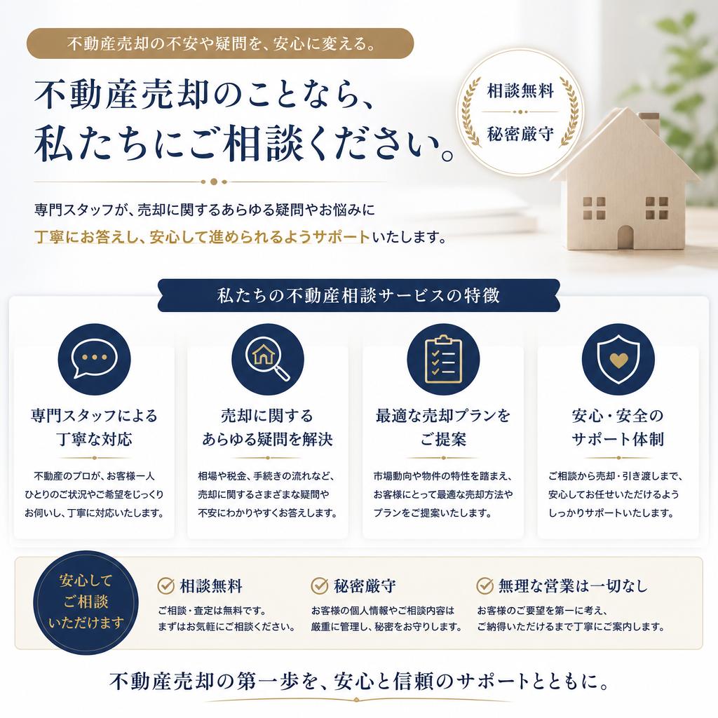 不動産相談サービスの活用
