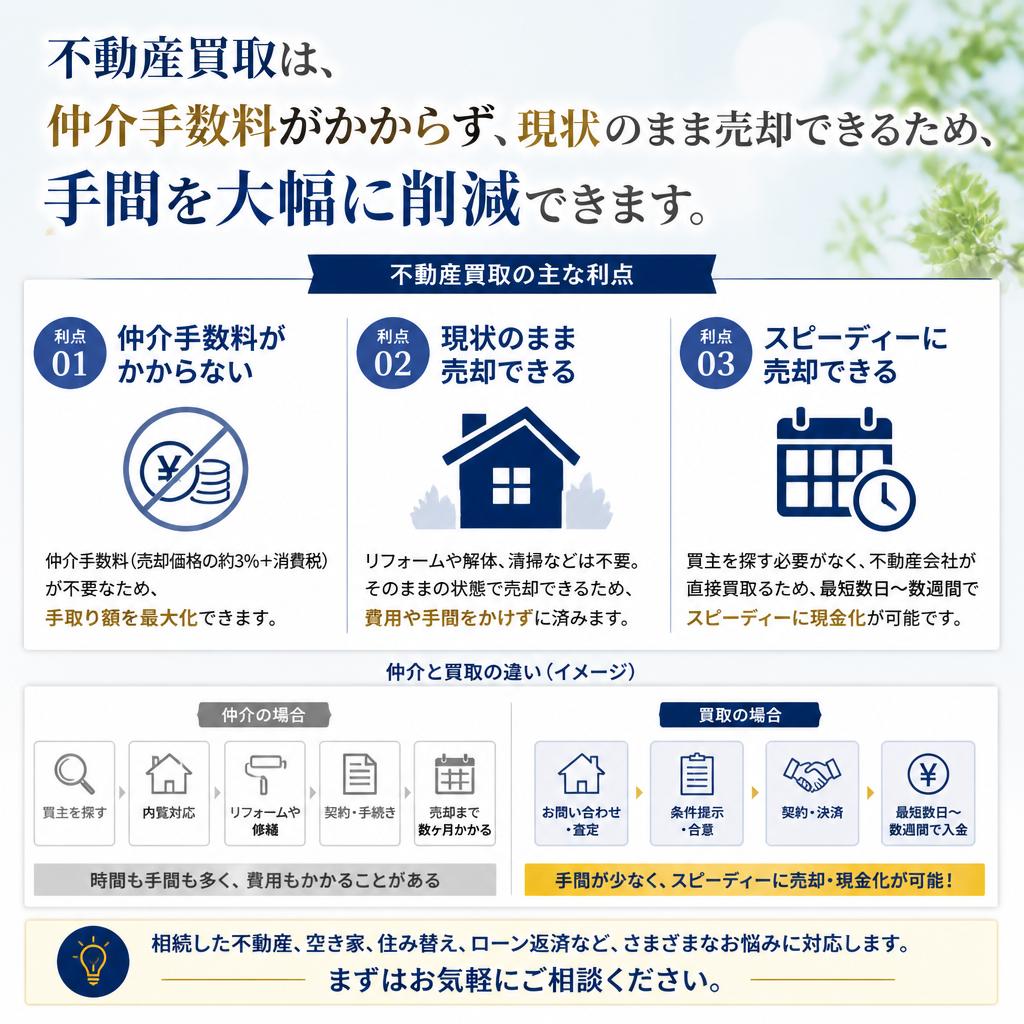 直接買取のメリット
