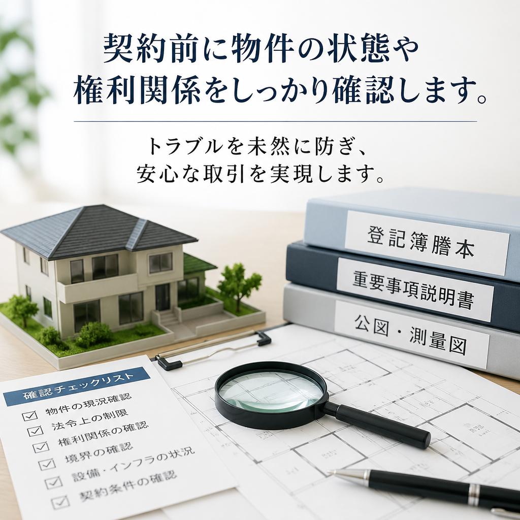 5. 安心な売却のために - 契約前の丁寧な確認