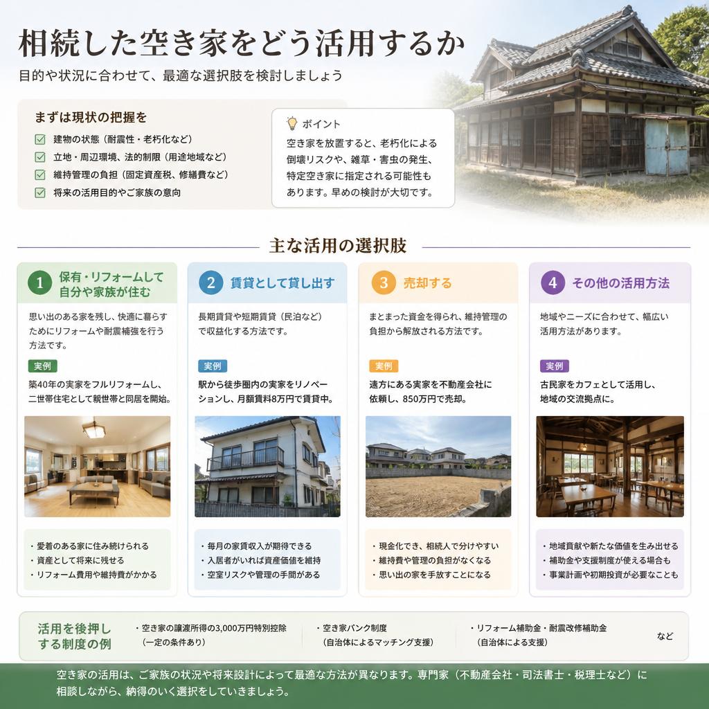 4. 空き家の活用方法