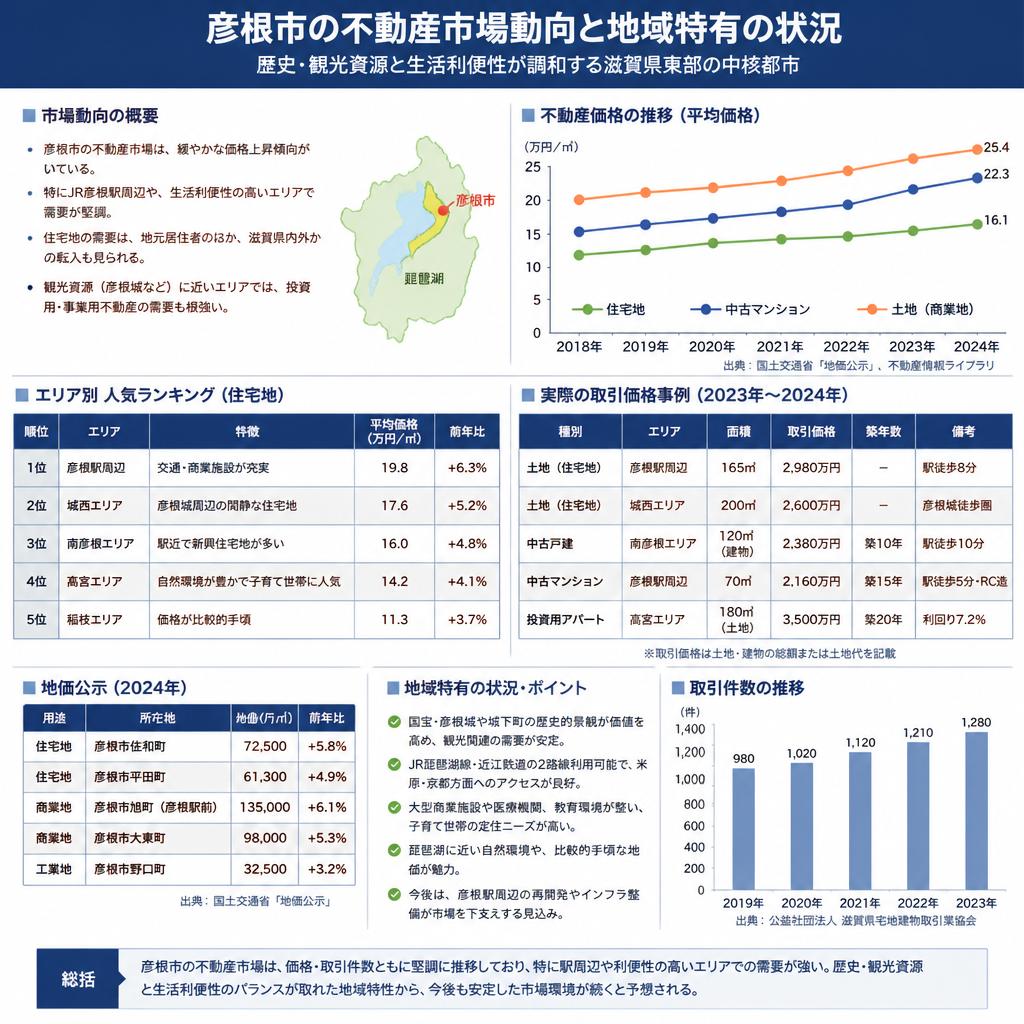 彦根市の不動産市場の現状