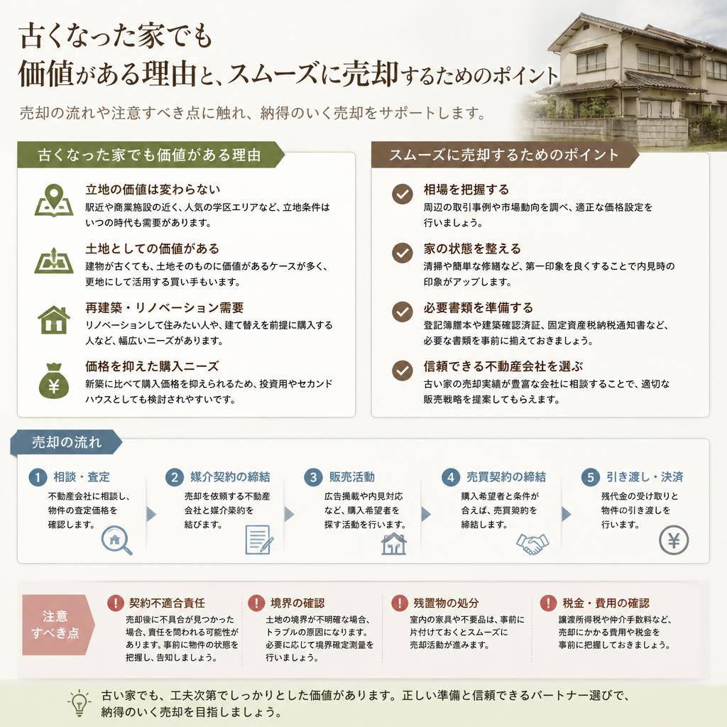 古家の売却方法とそのメリット