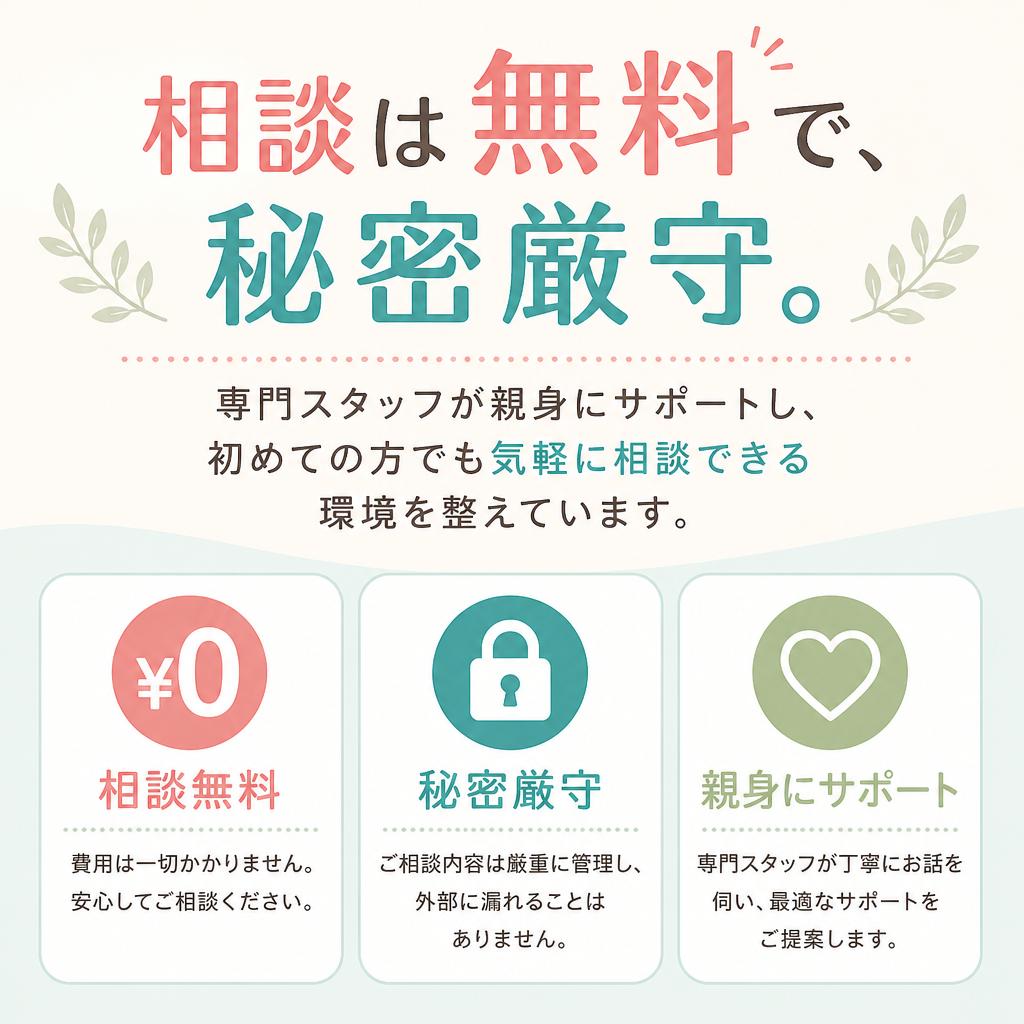 安心の相談サービス