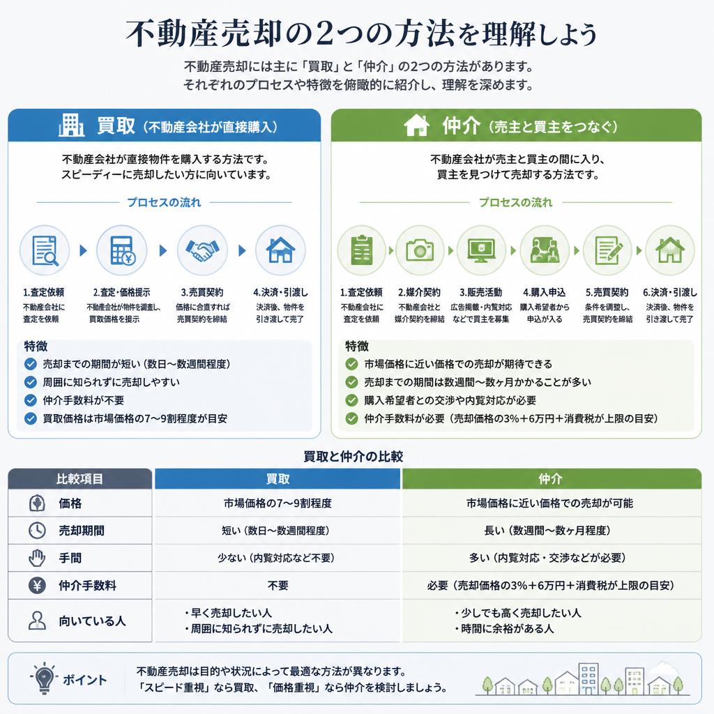 売却方法の概要