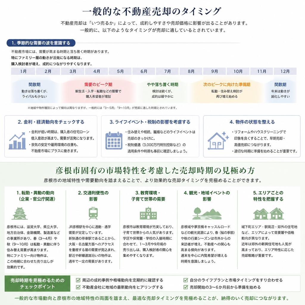 2. 売却時期の見極め方