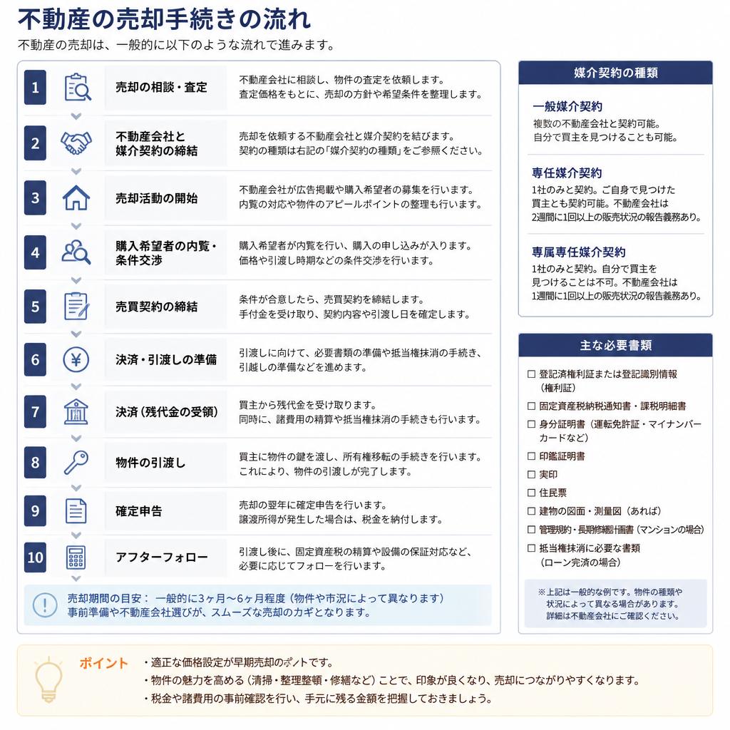 5. 売却時の手続きと流れ
