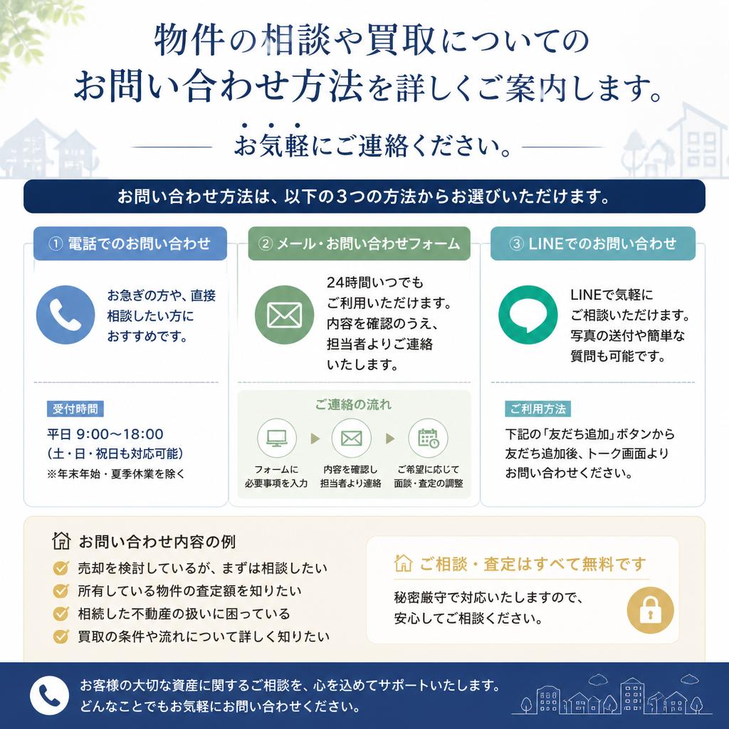 お問い合わせはこちらから