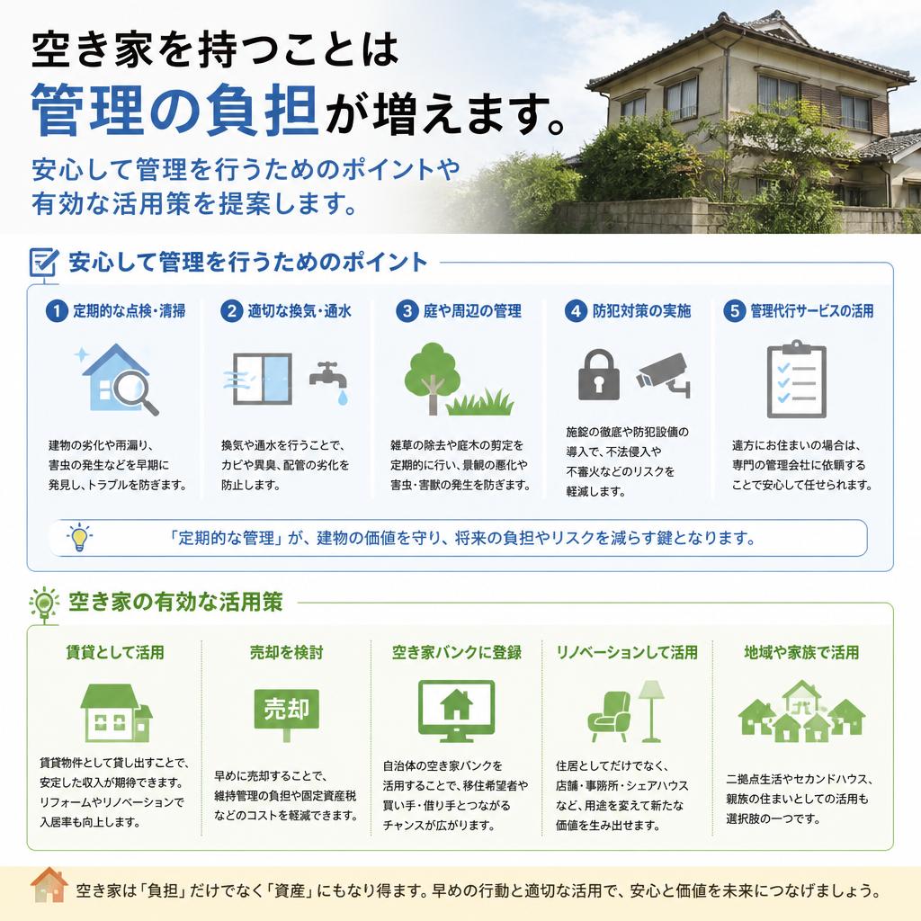 2. 空き家管理の重要性と方法