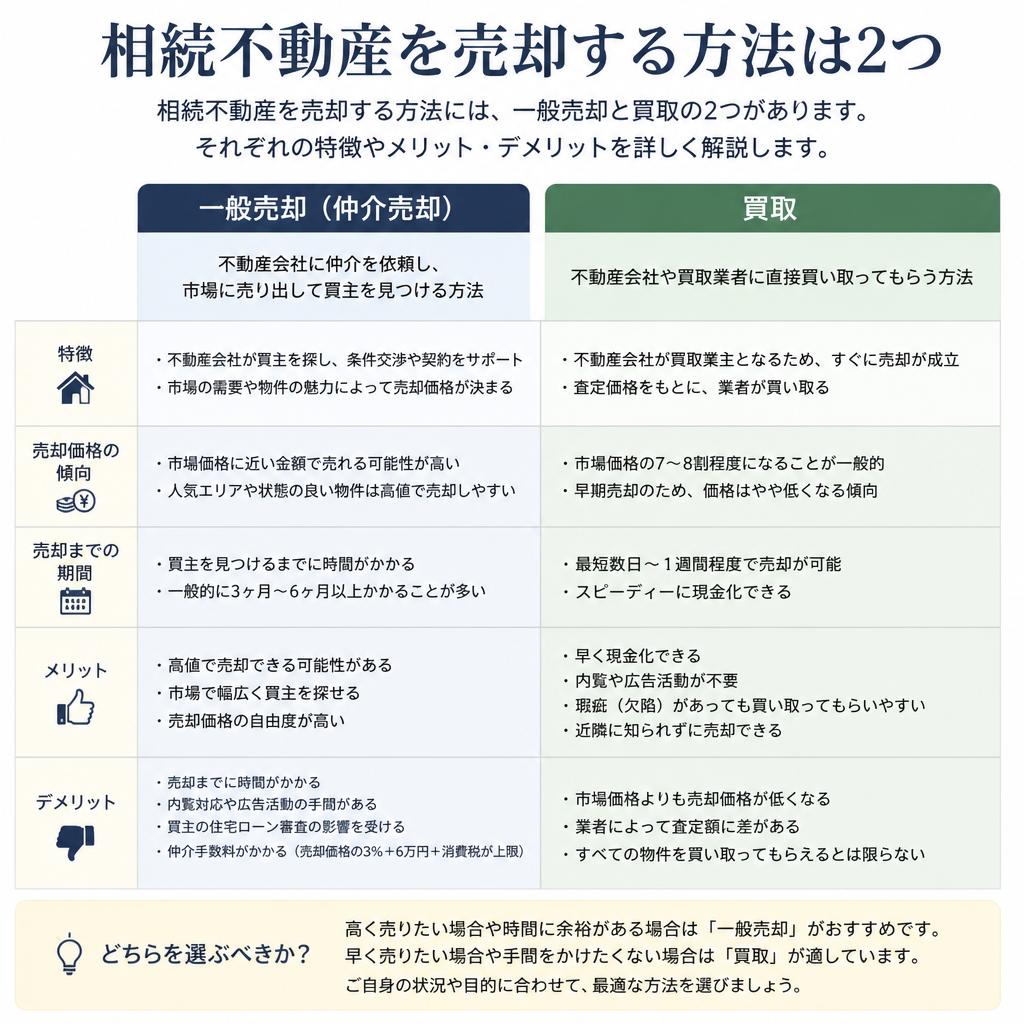 売却方法の選択肢