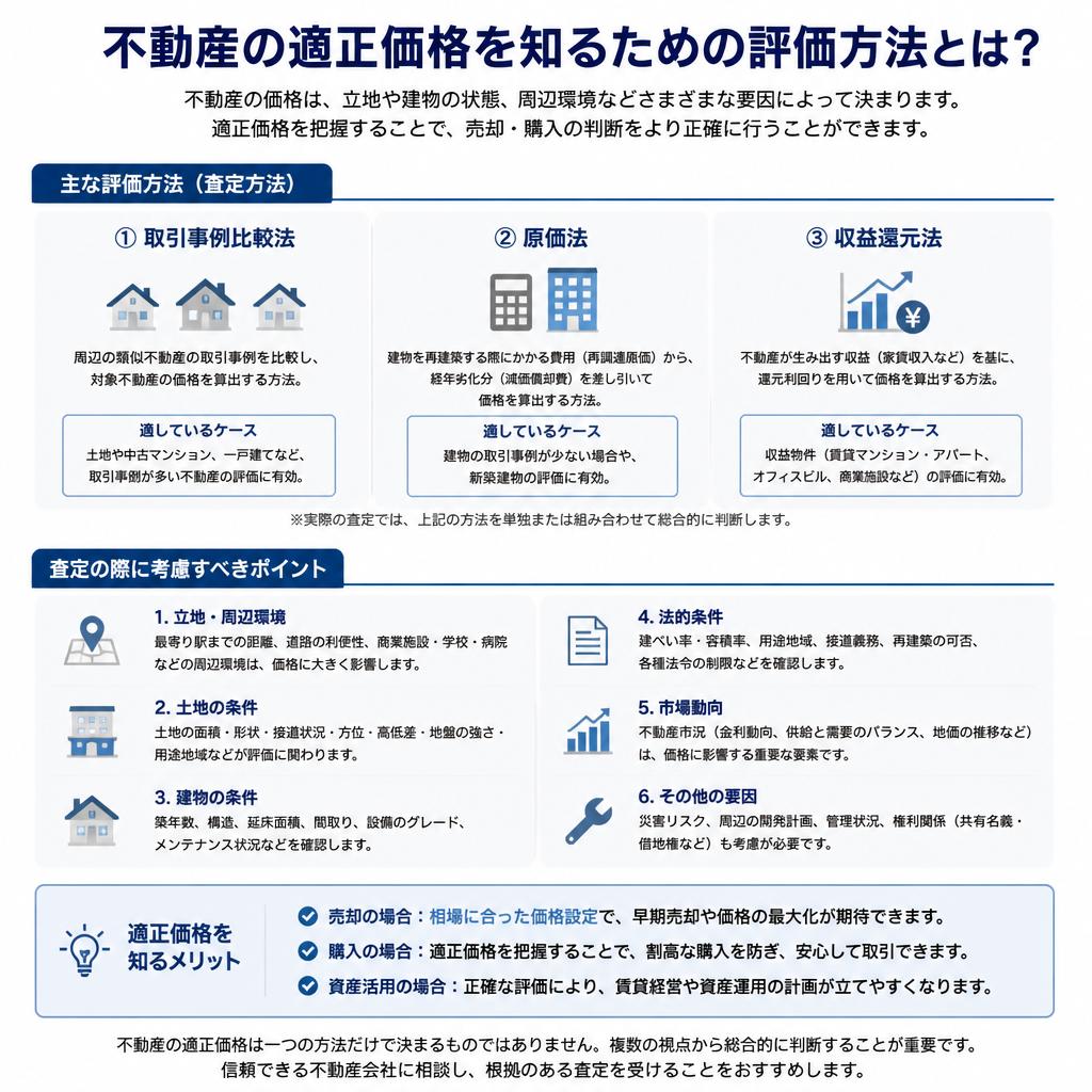 不動産評価の重要性