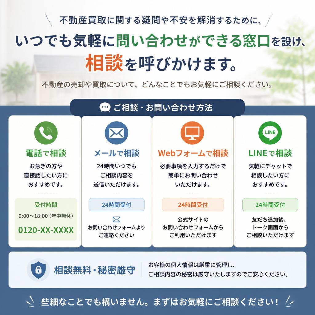 お気軽にお問い合わせを！