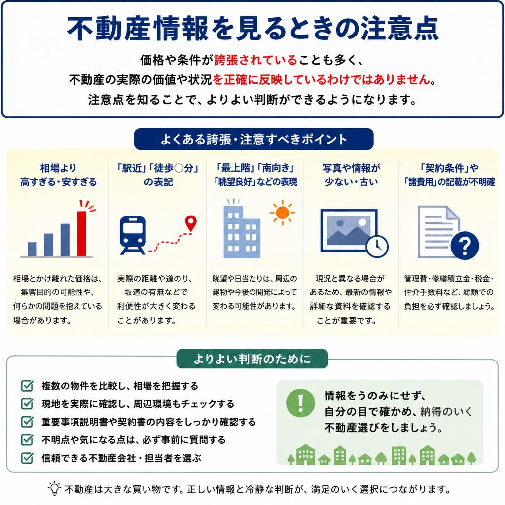 チラシに隠された落とし穴