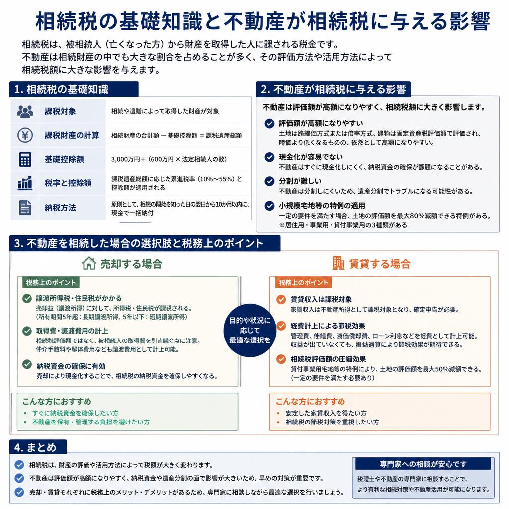 相続税と不動産の関係