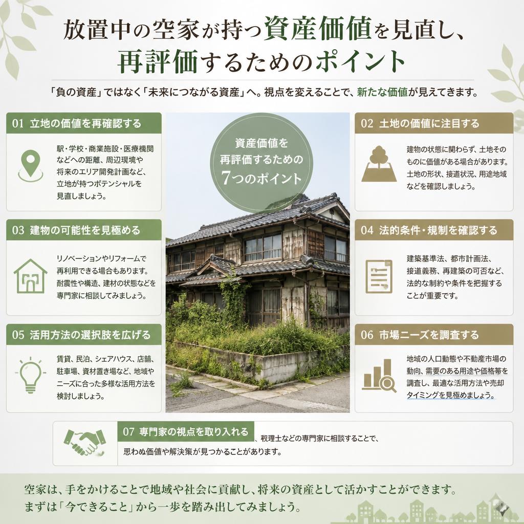 2. 放置空家を資産として再評価する
