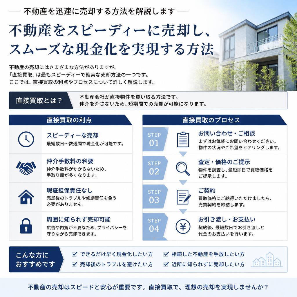 迅速な売却方法とは？