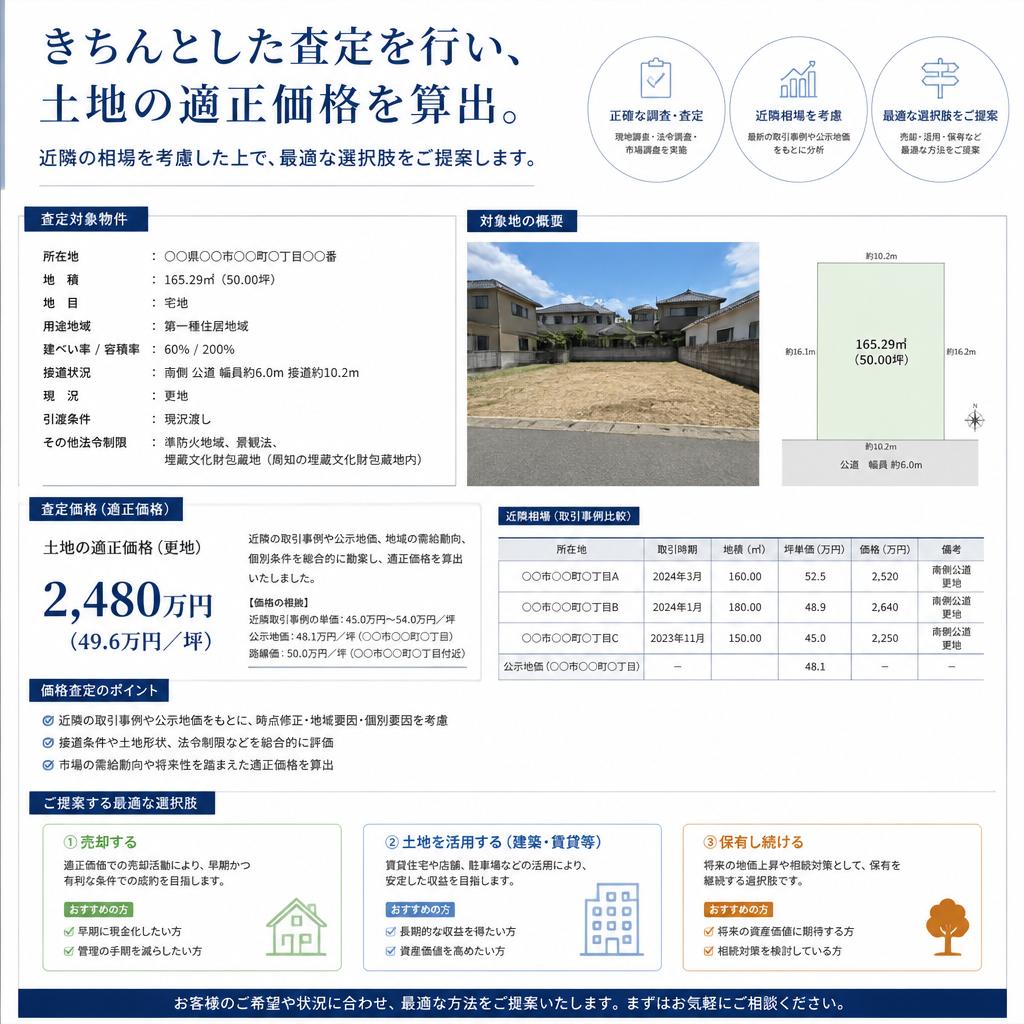 土地売却の選択肢を広げる