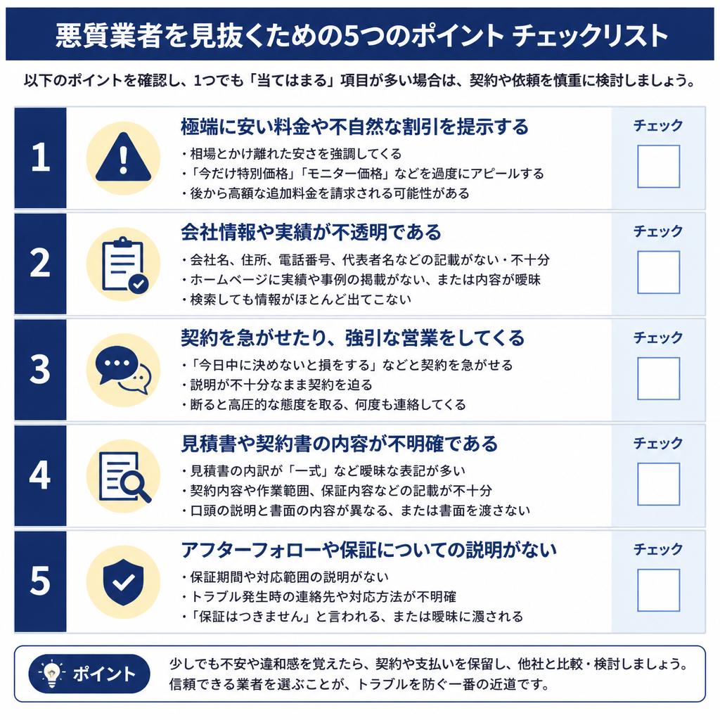 見分けるためのポイント