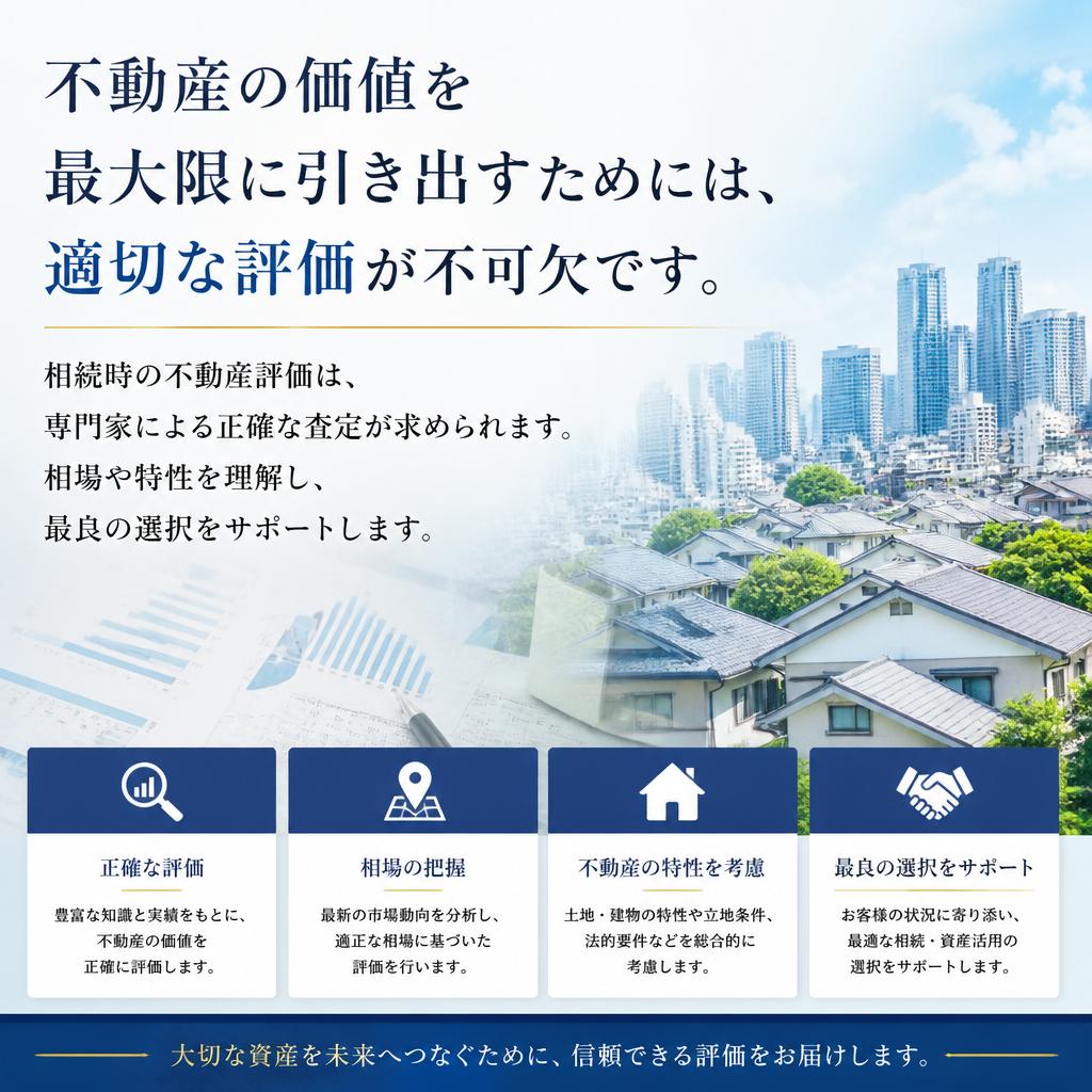 不動産評価のポイント