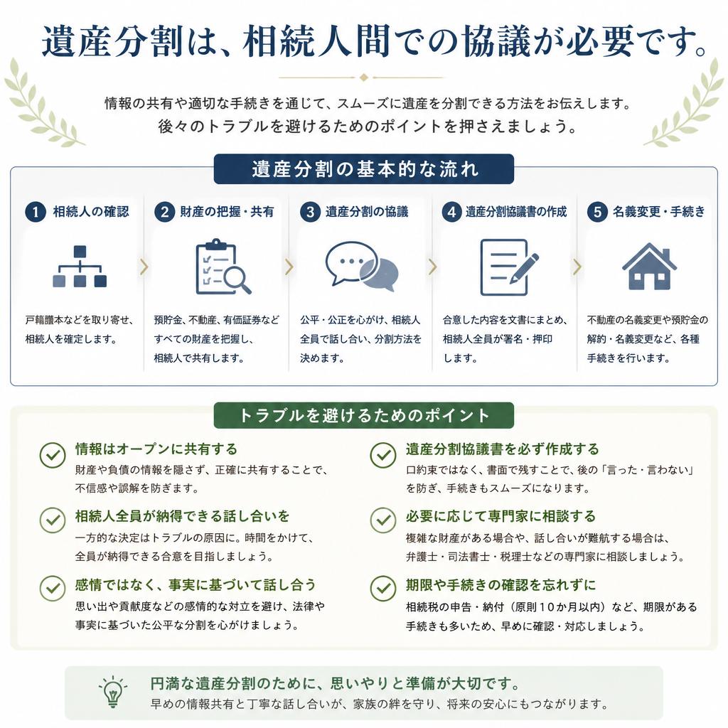 遺産分割の進め方