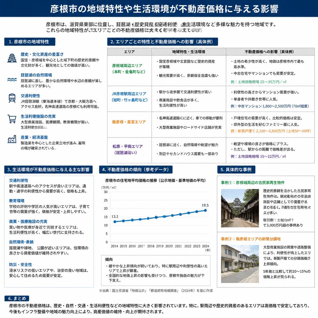 4. 彦根市の地域情報とその影響