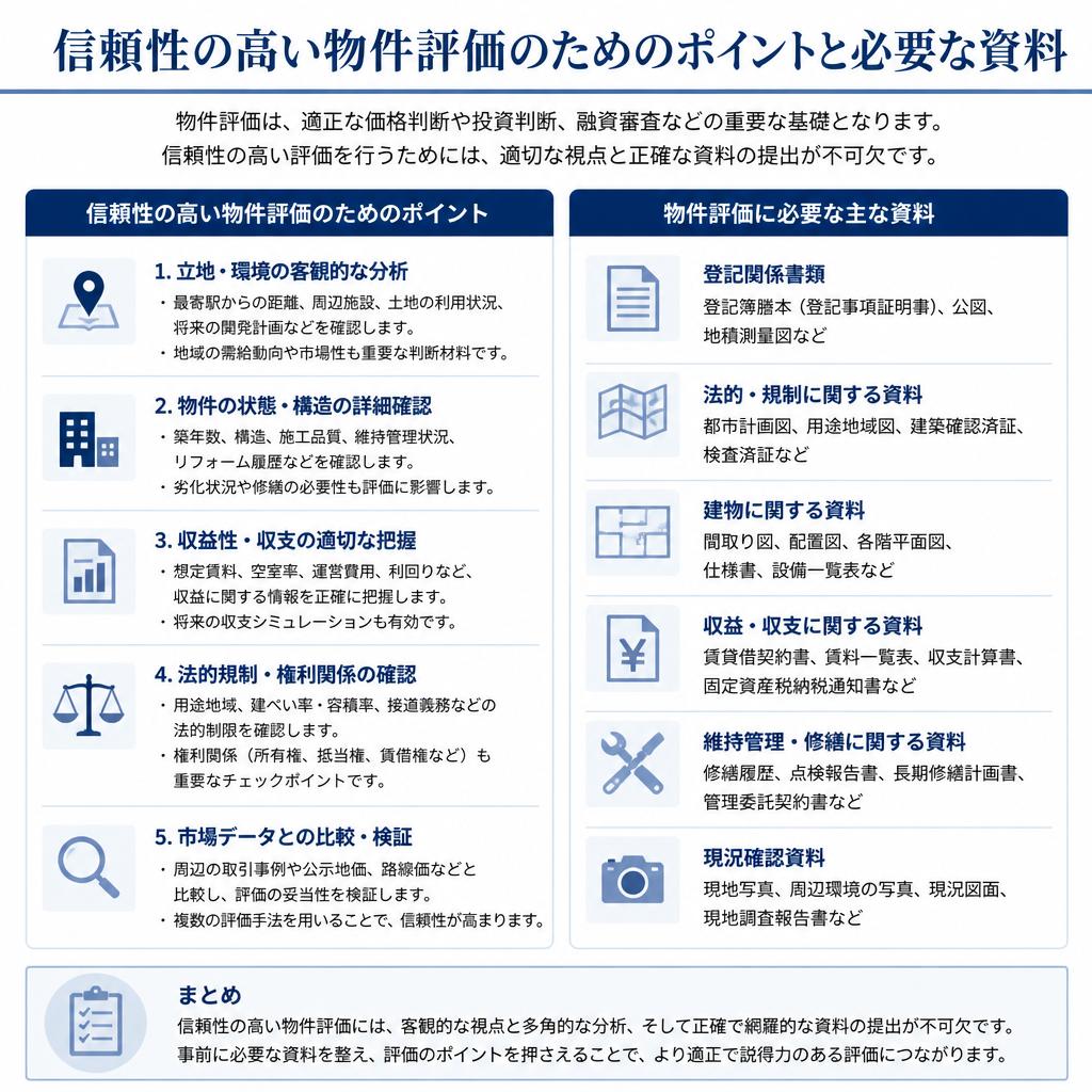 5. 信頼できる物件評価の基準