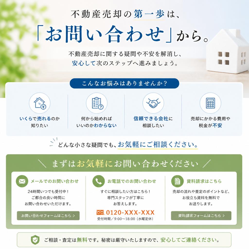 7. まずはお気軽にご相談を！