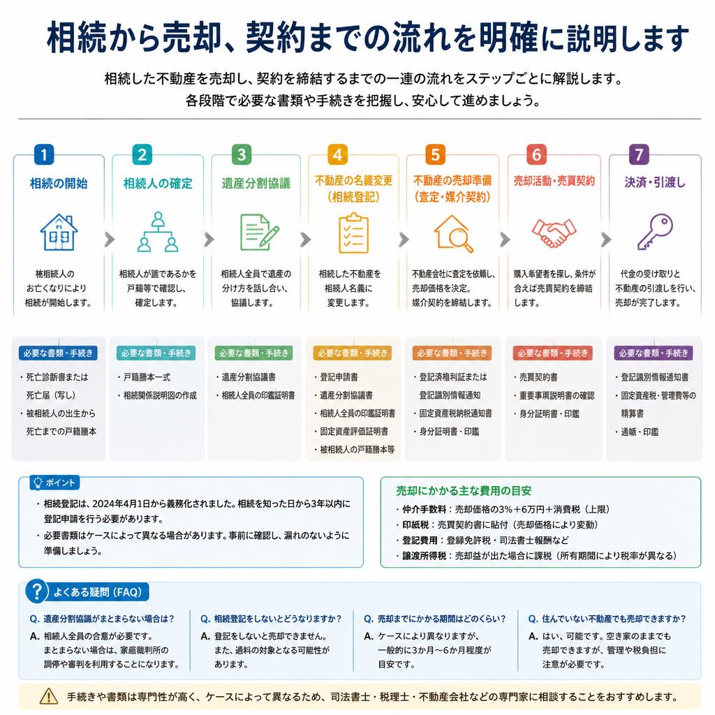 売却プロセスの概要