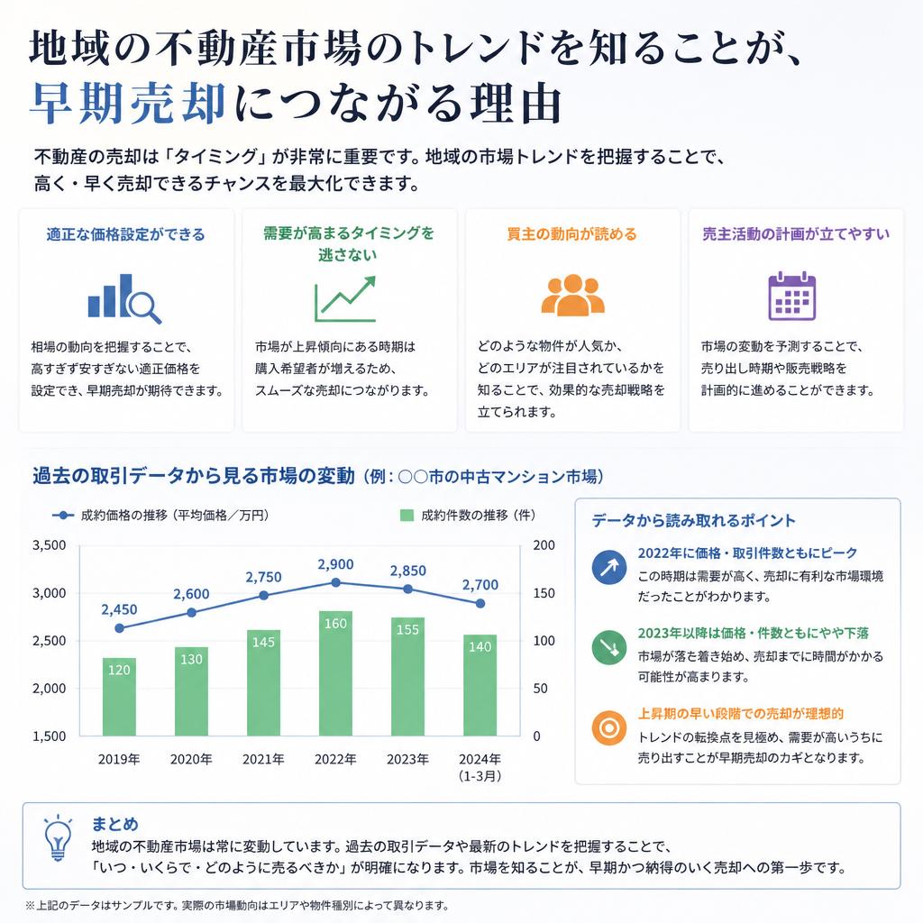 市場の動向を把握する