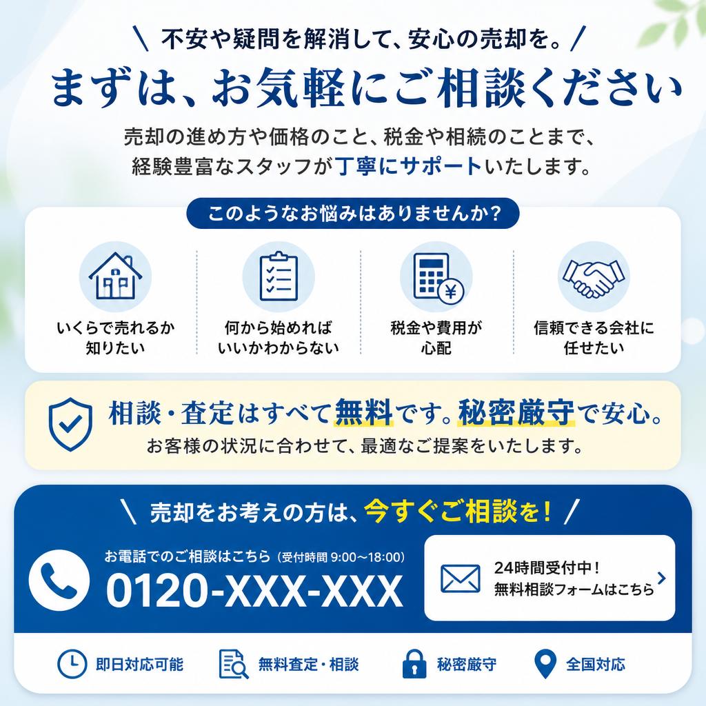 今すぐご相談を！