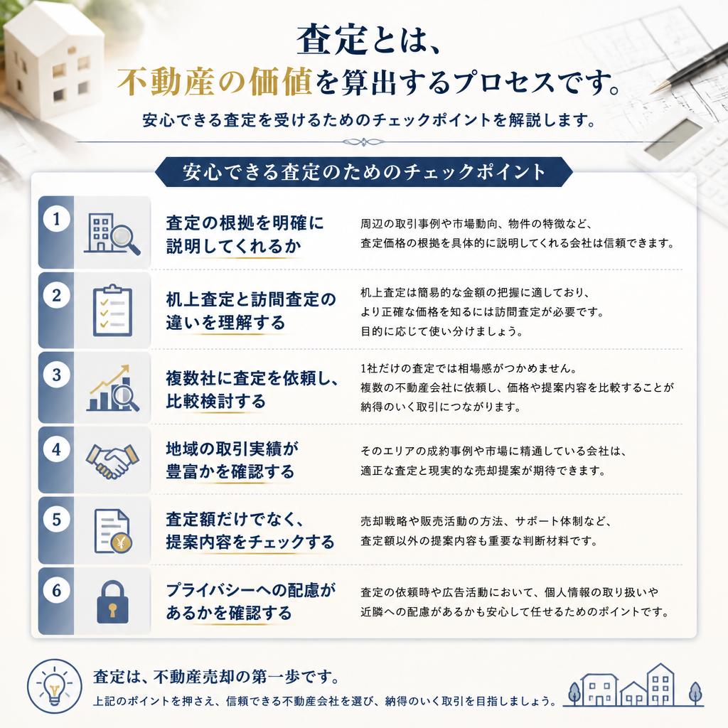 4. 査定の安心感とは？