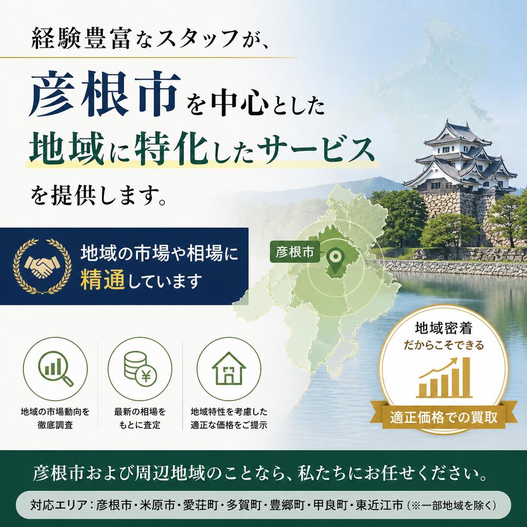 地域密着型の丁寧なサービス