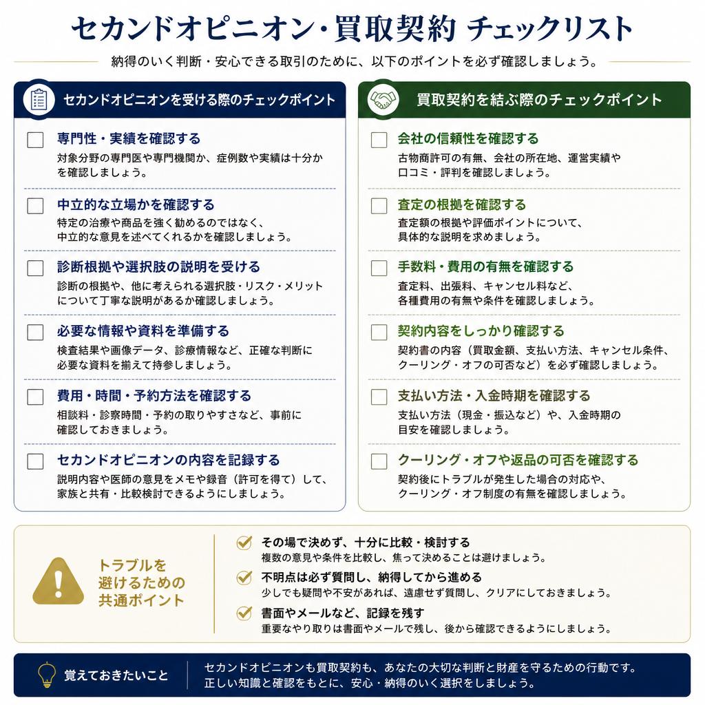 5. 安全取引を実現するためのチェックリスト