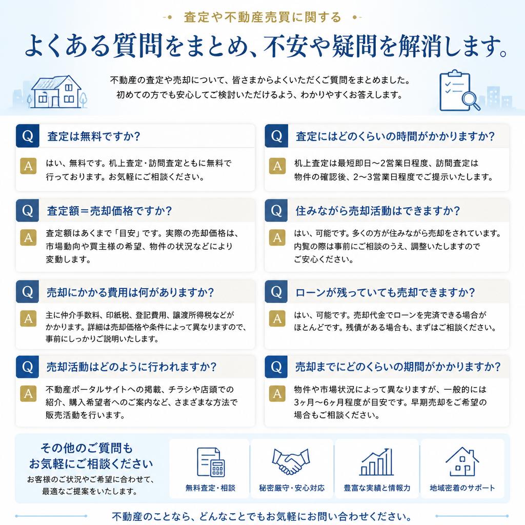 FAQ: よくある質問にお答えします
