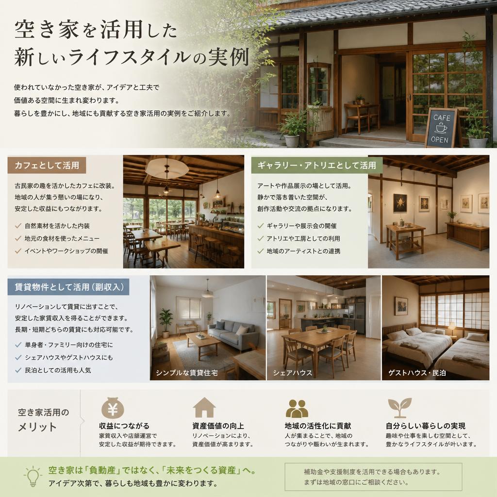 新しいライフスタイルの提案