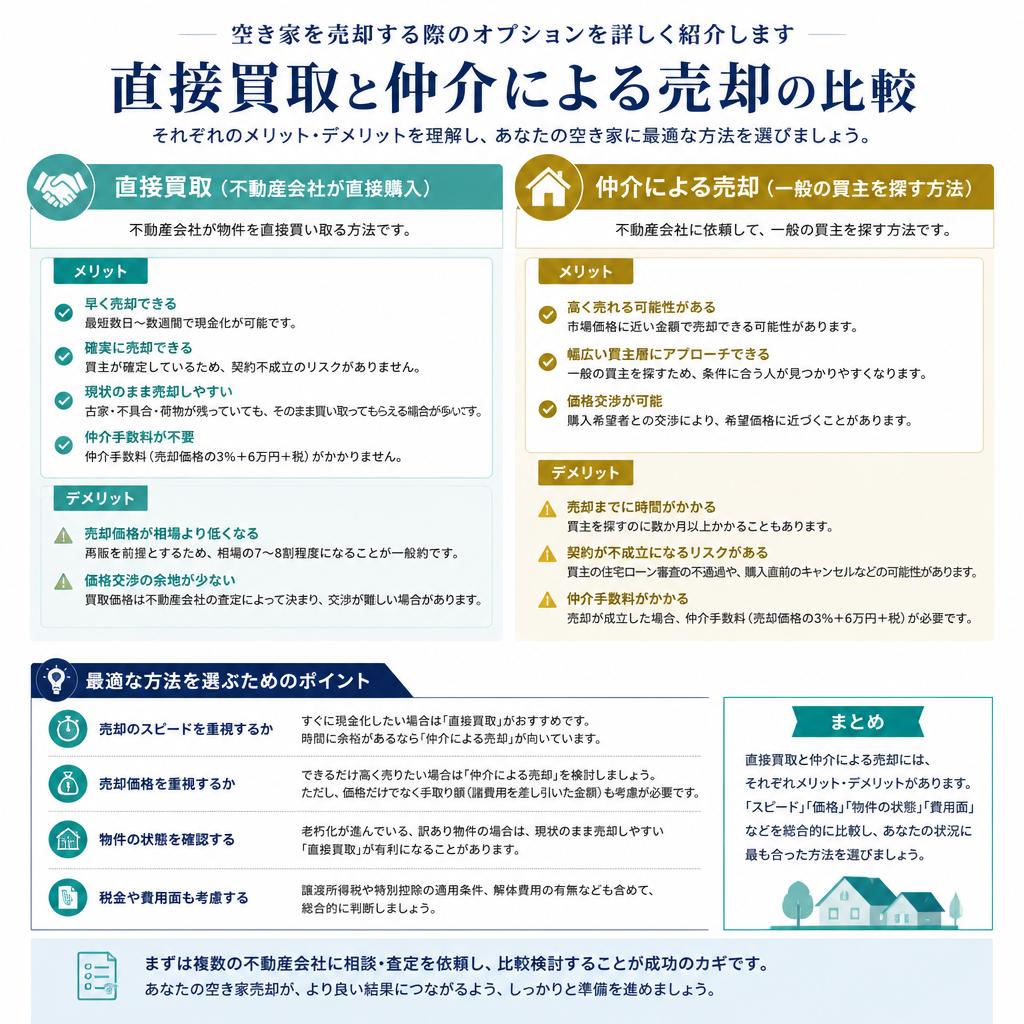 不動産売却の選択肢