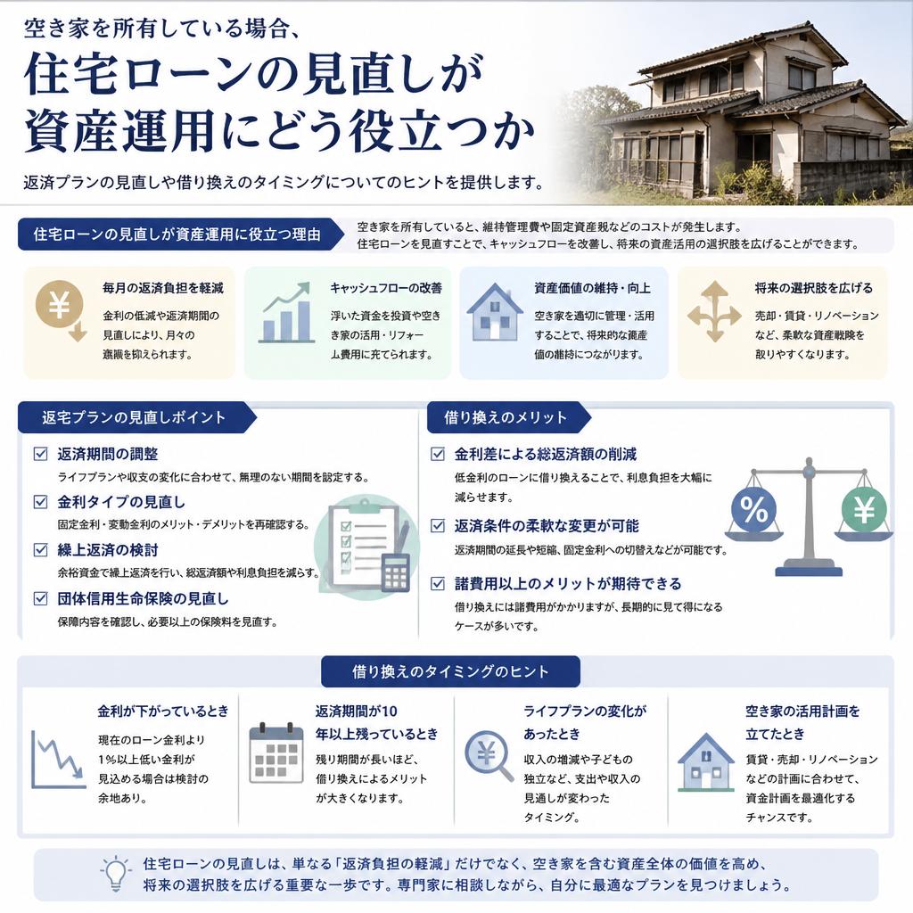 住宅ローンの見直し