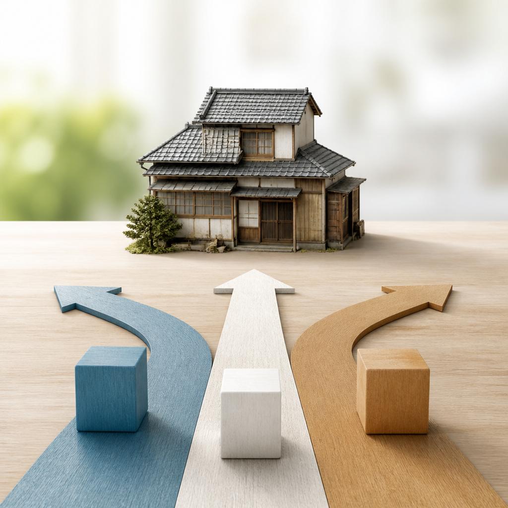古家を売却するなら、選択肢を見極めよう！
